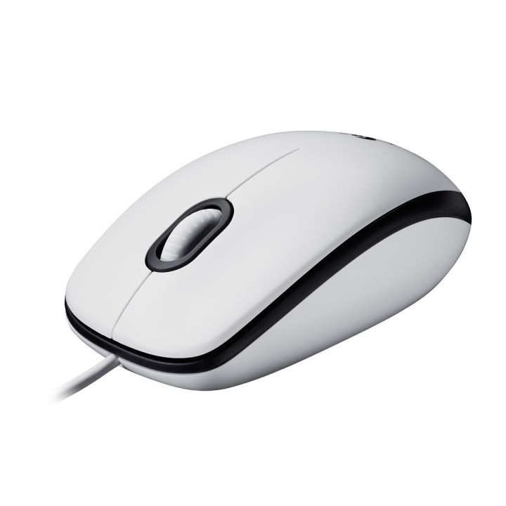 LOGITECH MOUSE M100 - WHITE - USB